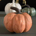 Reactive Glazed Ceramic Orange Pumpkin
