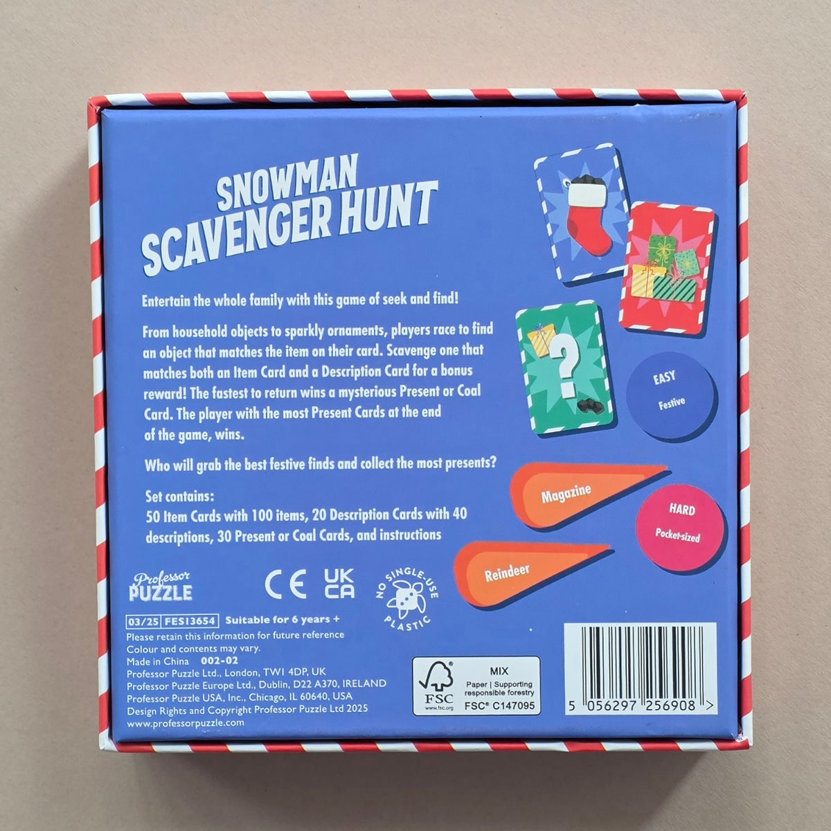 Scavenger Hunt Search and Retrieve Game