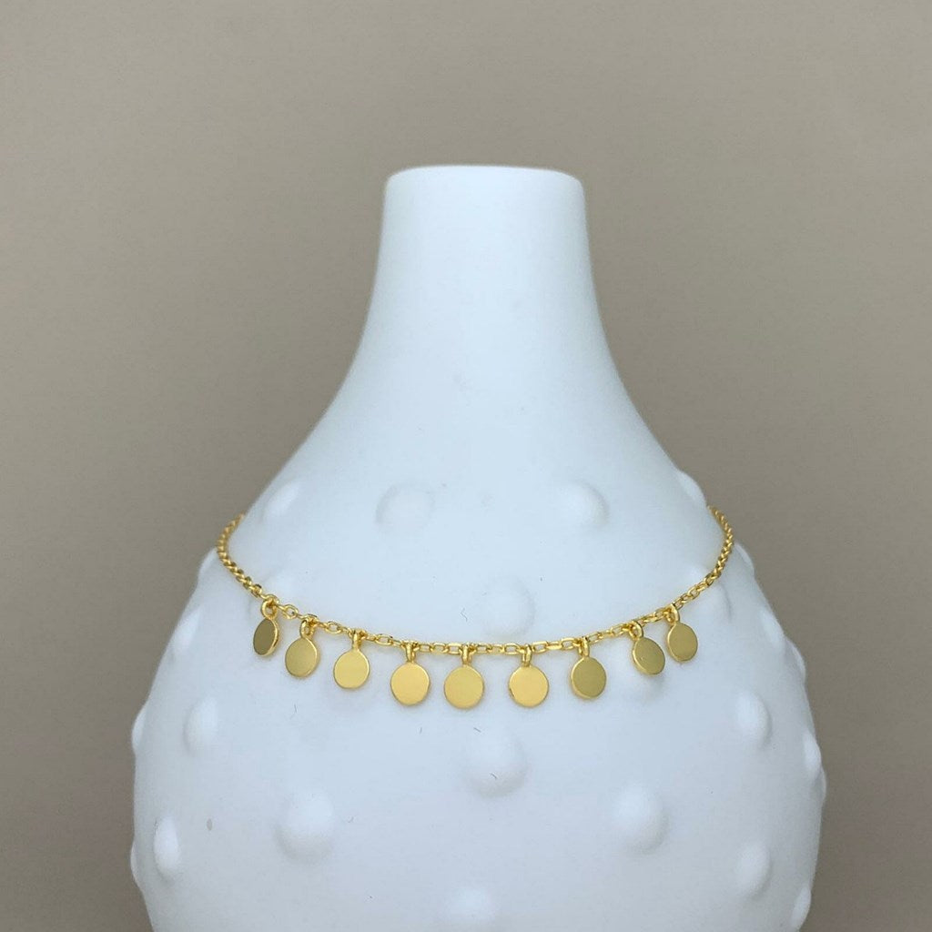 Shaker Bracelet In Sterling Silver Or 18ct Gold Plated