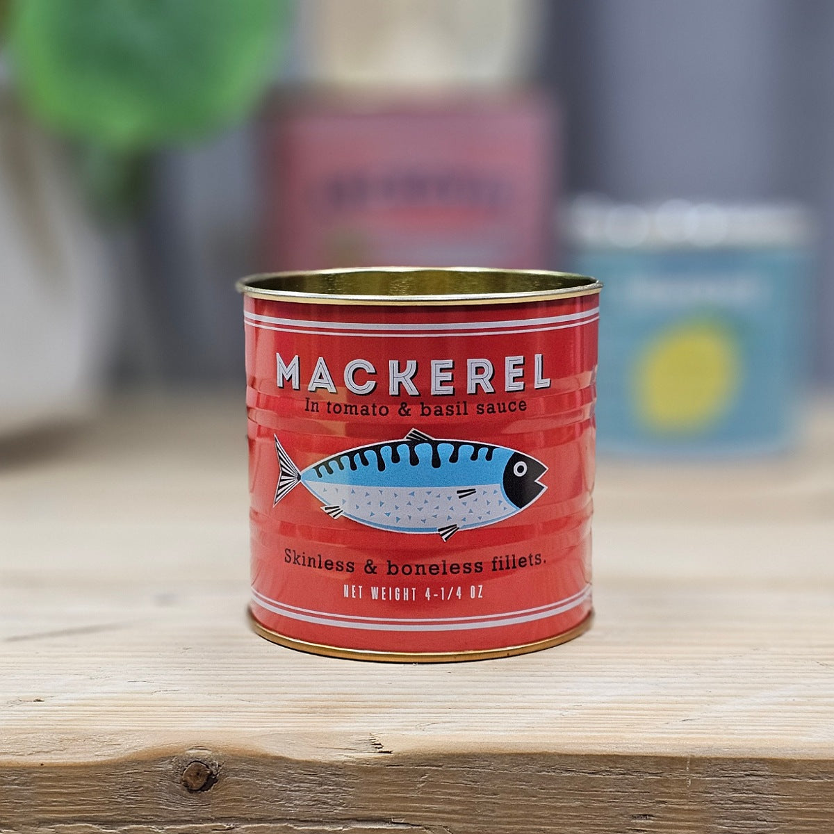 Small Storage Tin - Mackerel
