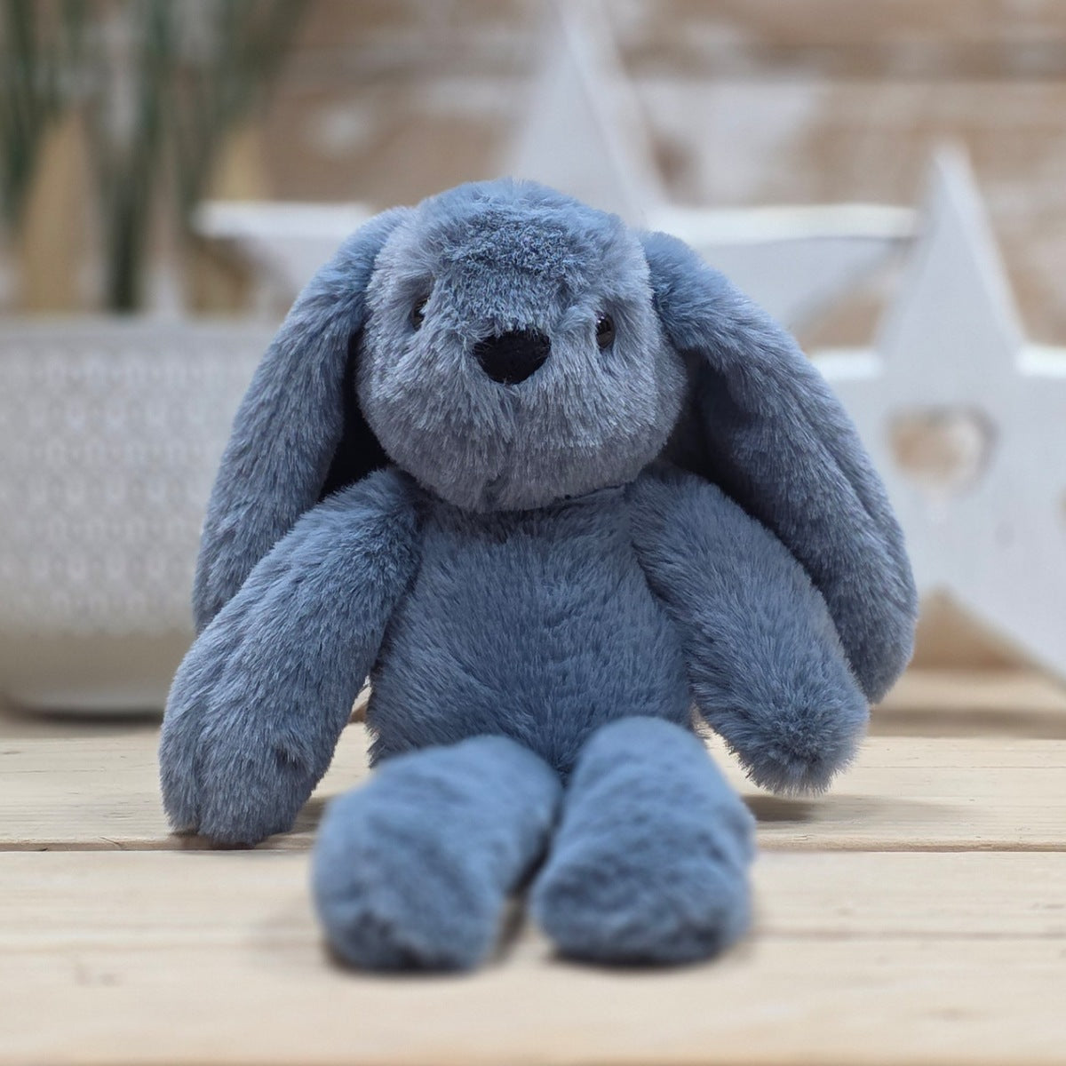 Sonny The Long Leg Blue Bunny Soft Toy