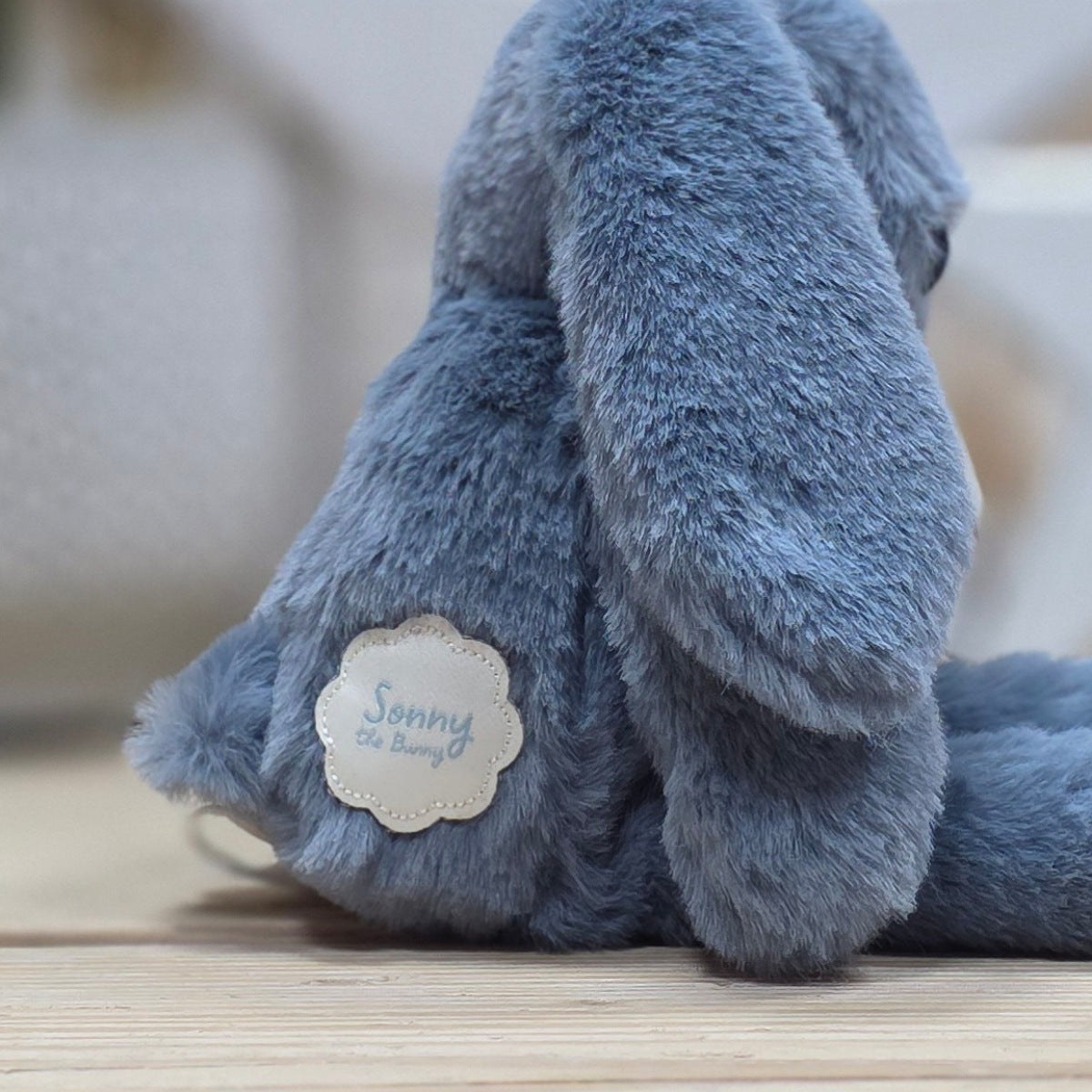 Sonny The Long Leg Blue Bunny Soft Toy