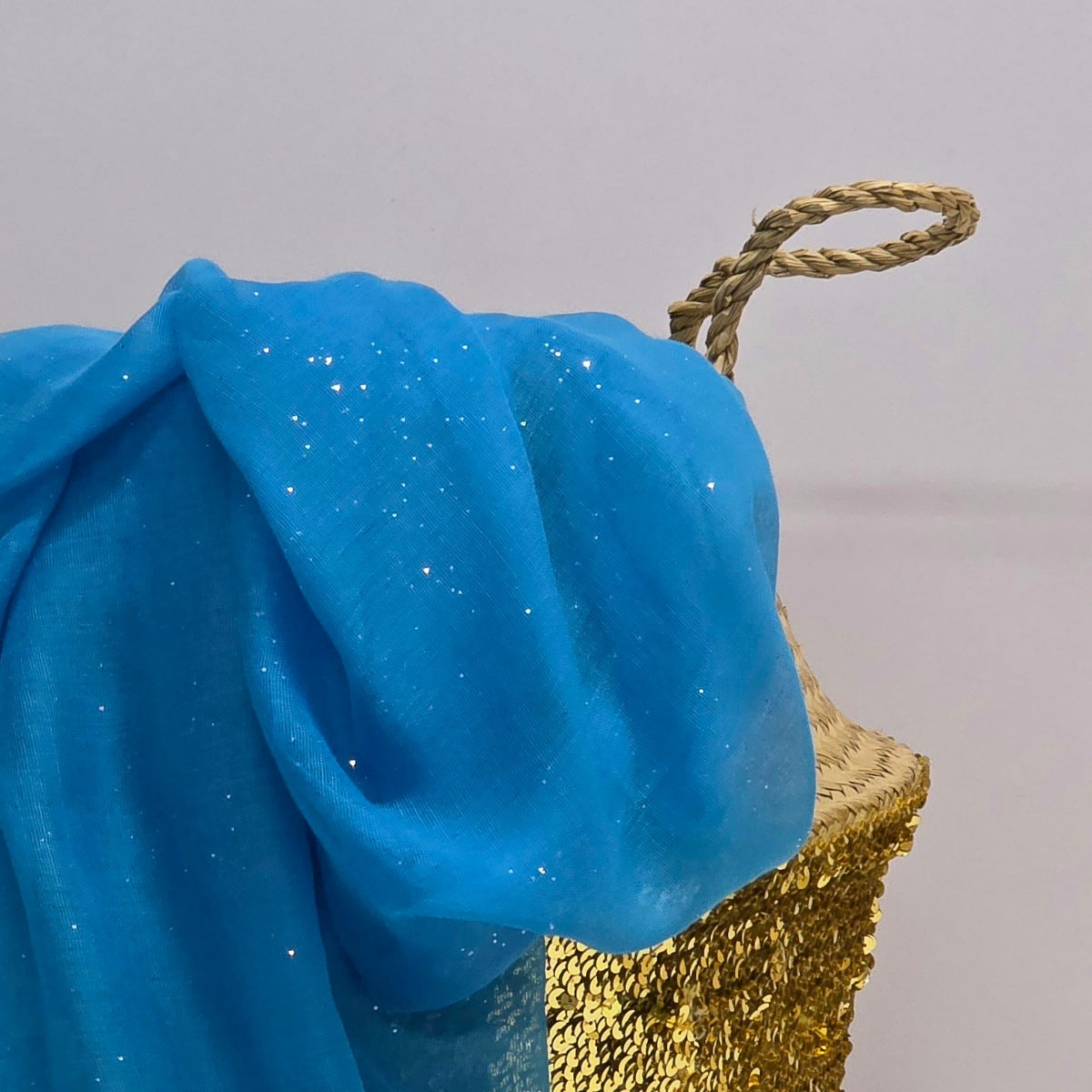 Sparkle Scarf in Light Blue