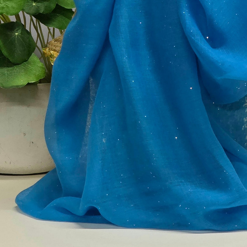 Sparkle Scarf in Light Blue