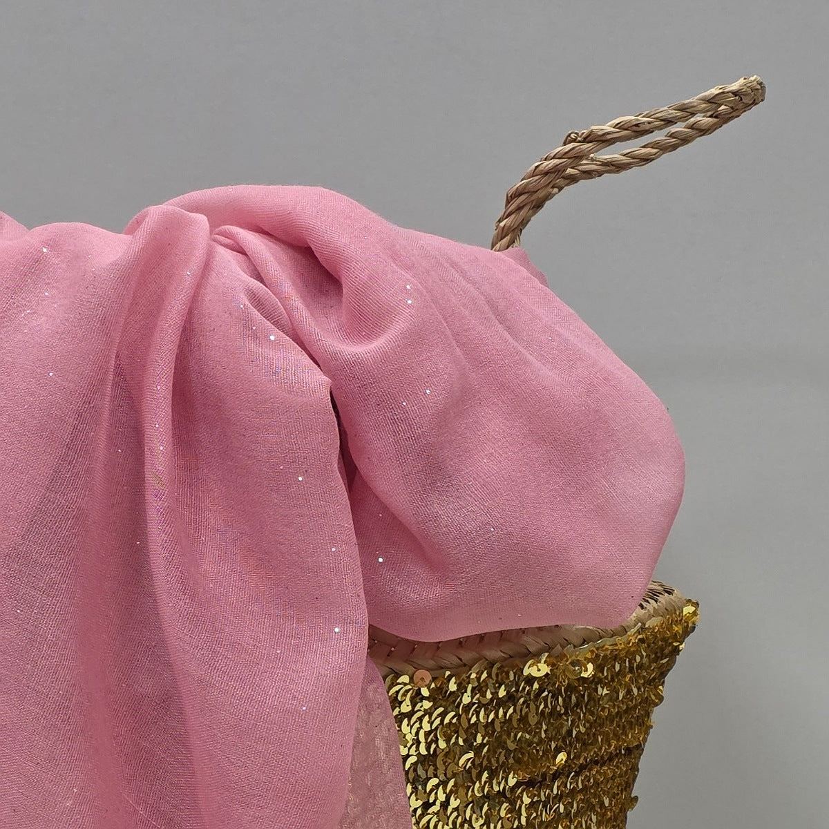 Sparkle Scarf in Ballet Pink