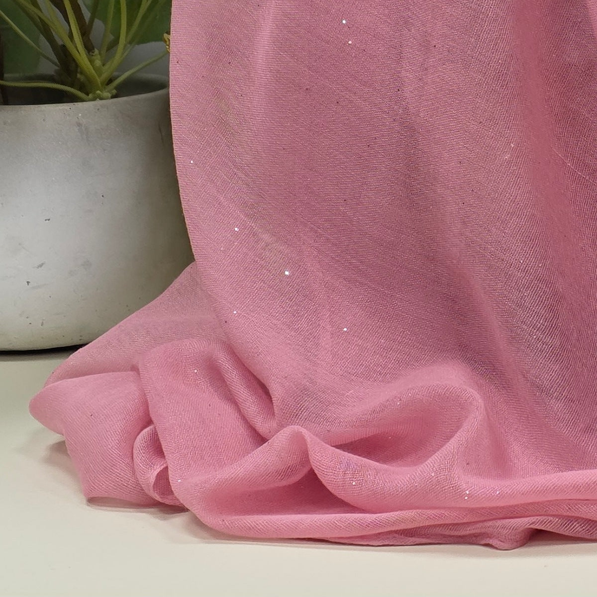 Sparkle Scarf in Ballet Pink