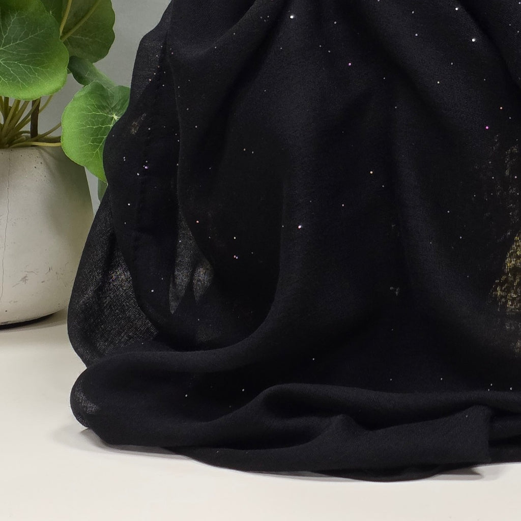 Sparkle Scarf in Black