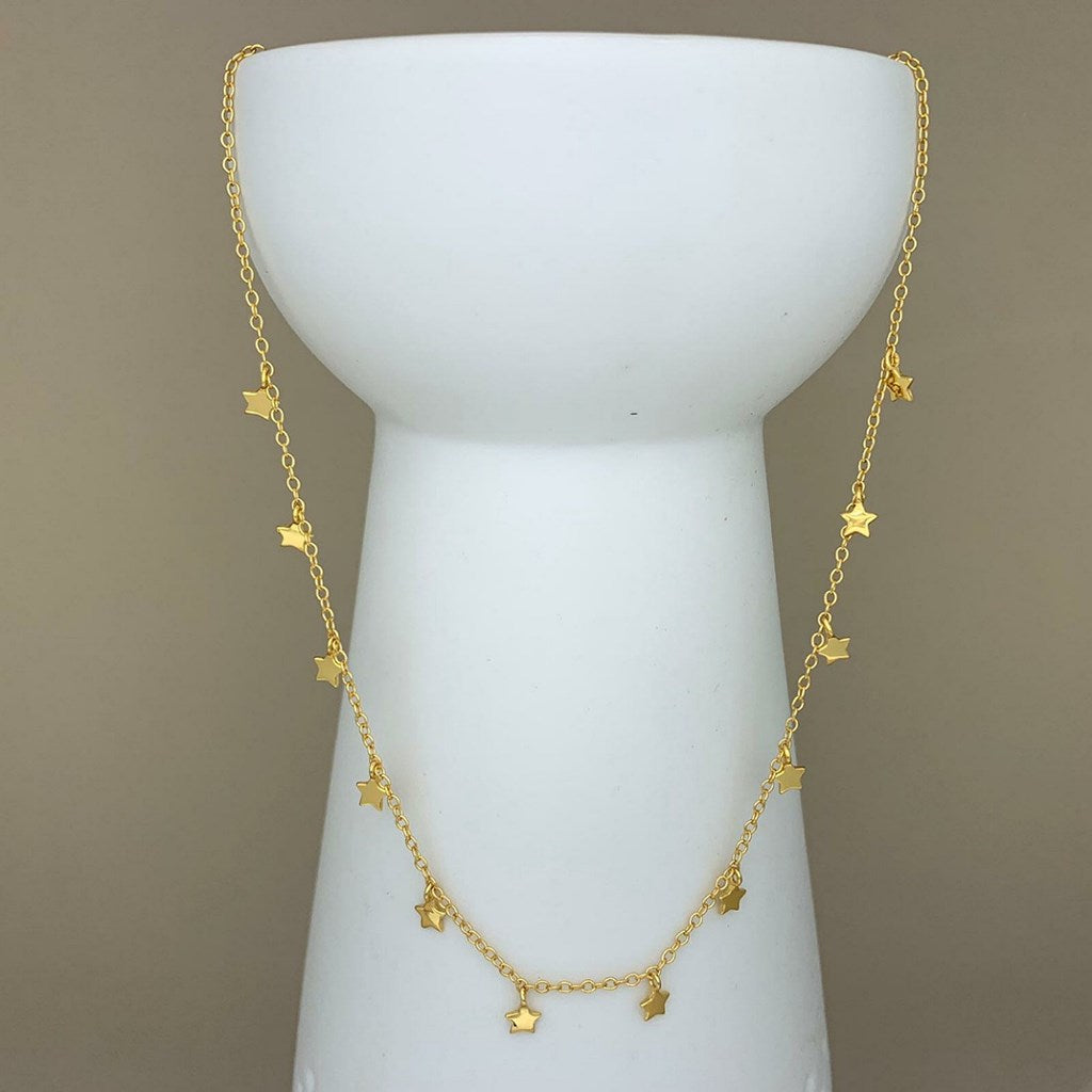 Sterling Silver Little Stars Necklace