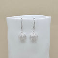 Sterling Silver Turtle Drop Earrings