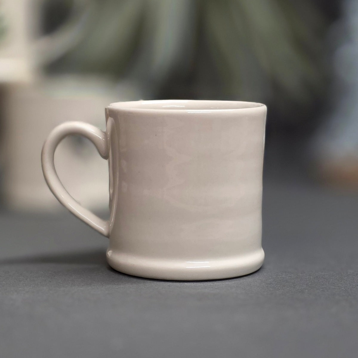 Stoneware Cow Mini Mug