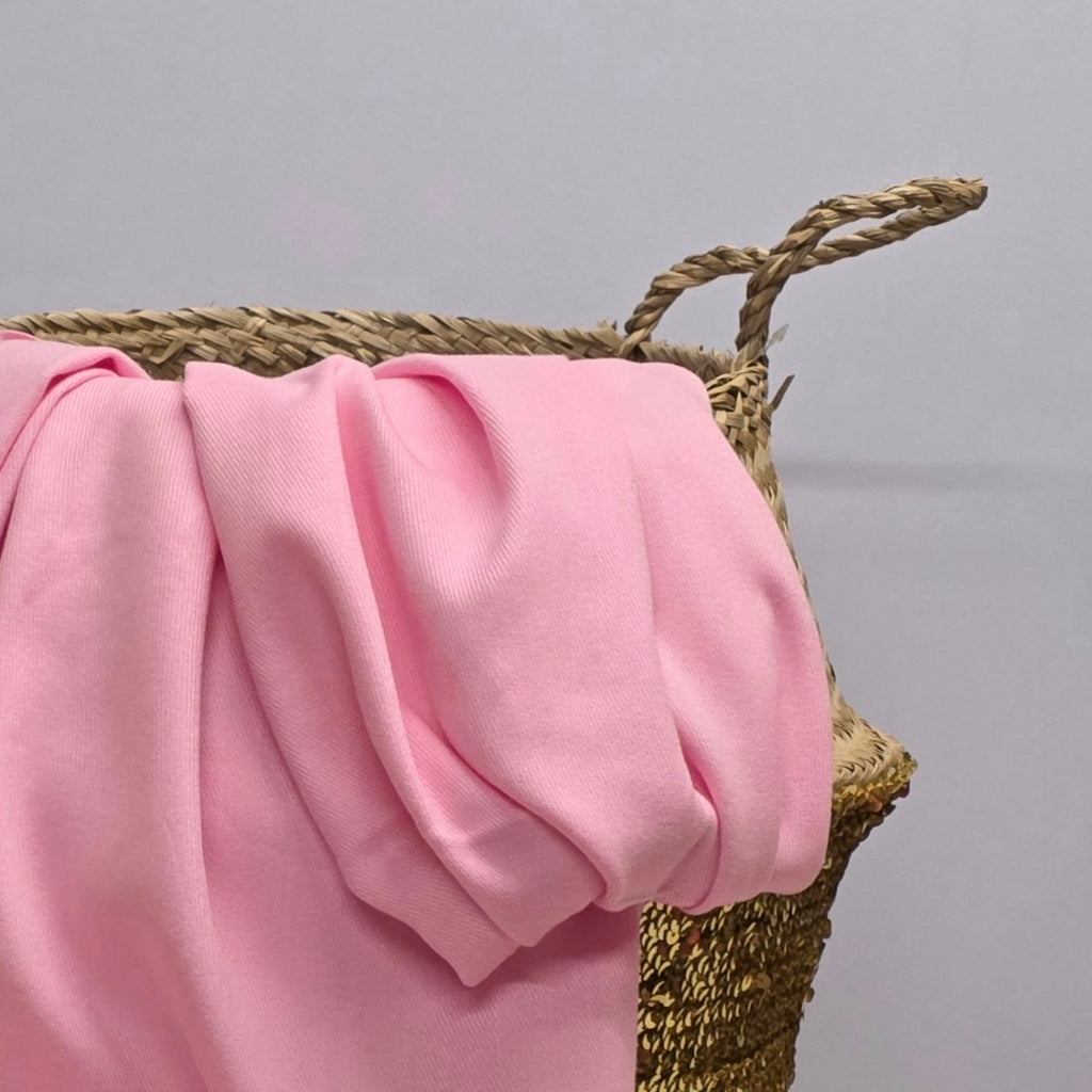 Super Soft Plain Pashmina Style Scarf in Baby Pink