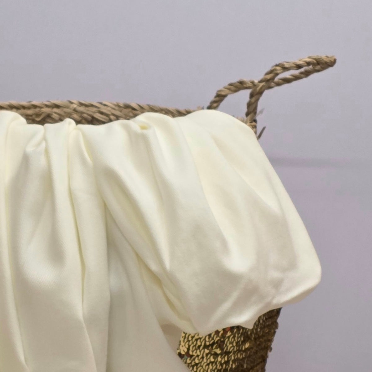 Super Soft Plain Pashmina Style Scarf in Cream