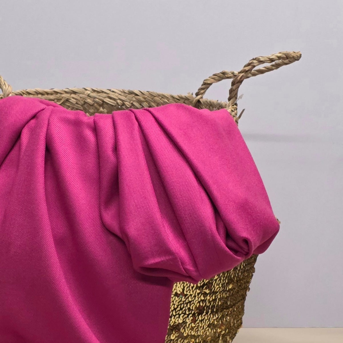 Super Soft Plain Pashmina Style Scarf in Fuchsia Pink