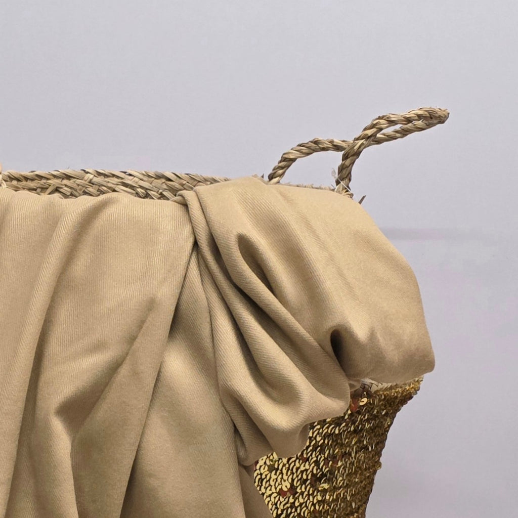 Super Soft Plain Pashmina Style Scarf in Tan