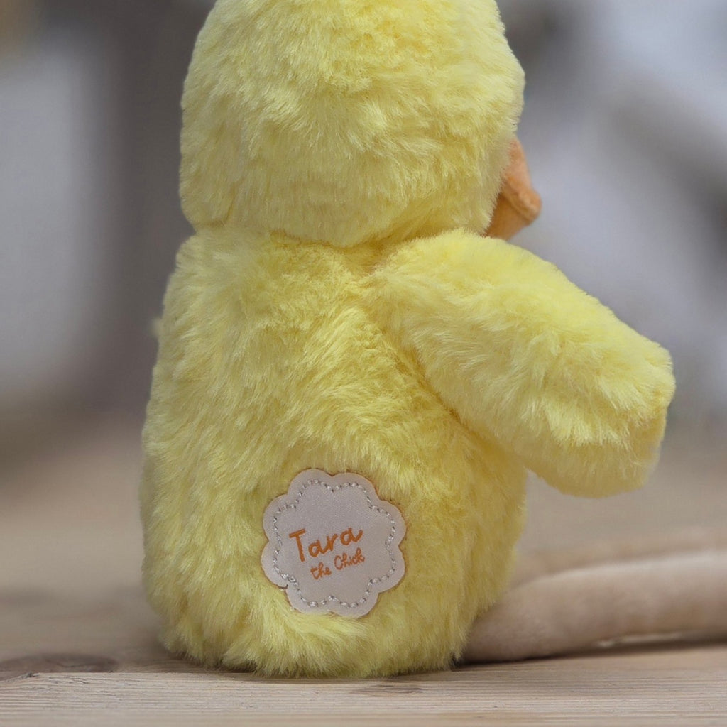 Tara The Plush Long Leg Yellow Chick Soft Toy