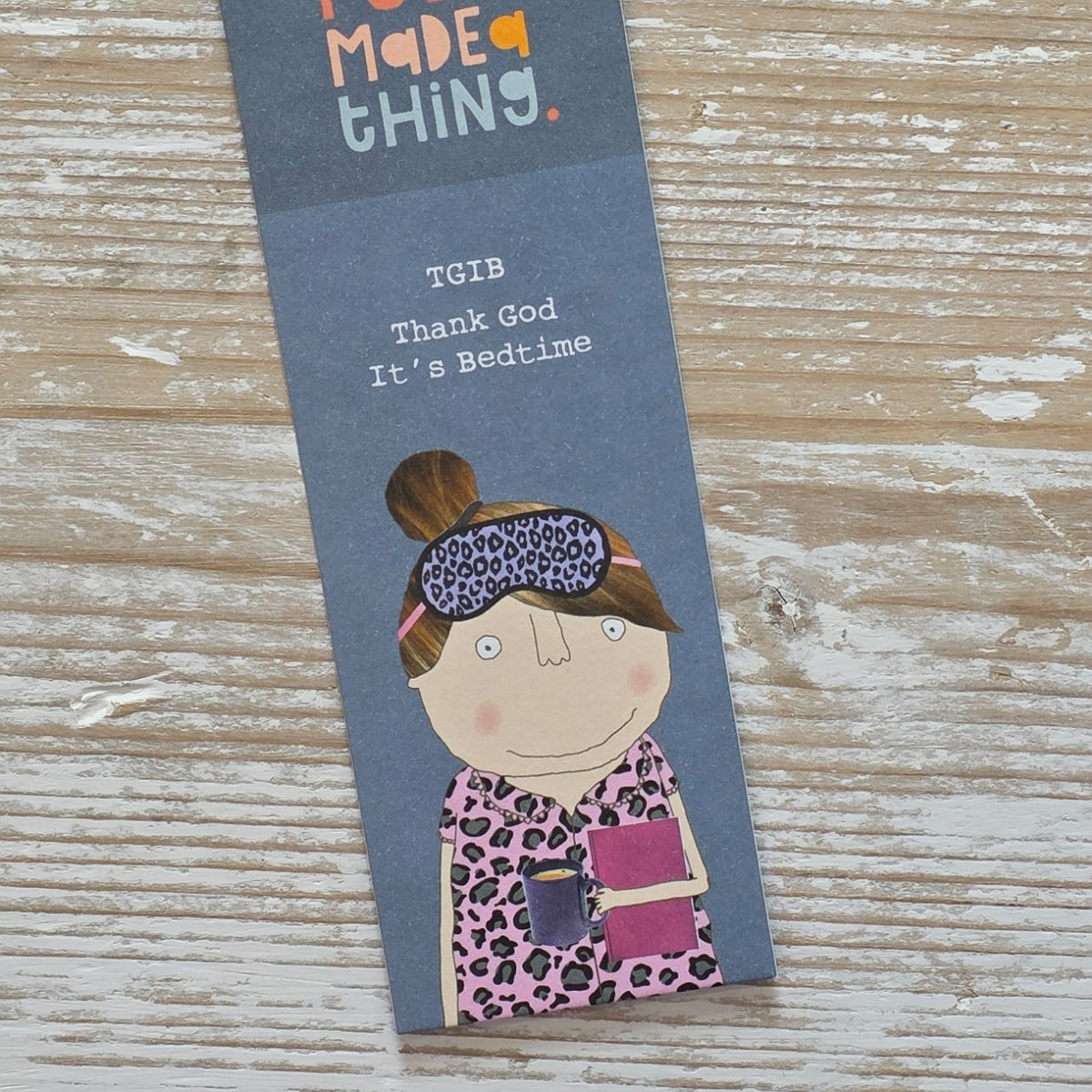 ‘Thank God It's Bedtime' Bookmark