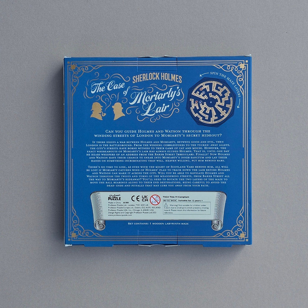 The Case Of Moriarty's Lair Labyrinth Maze Puzzle