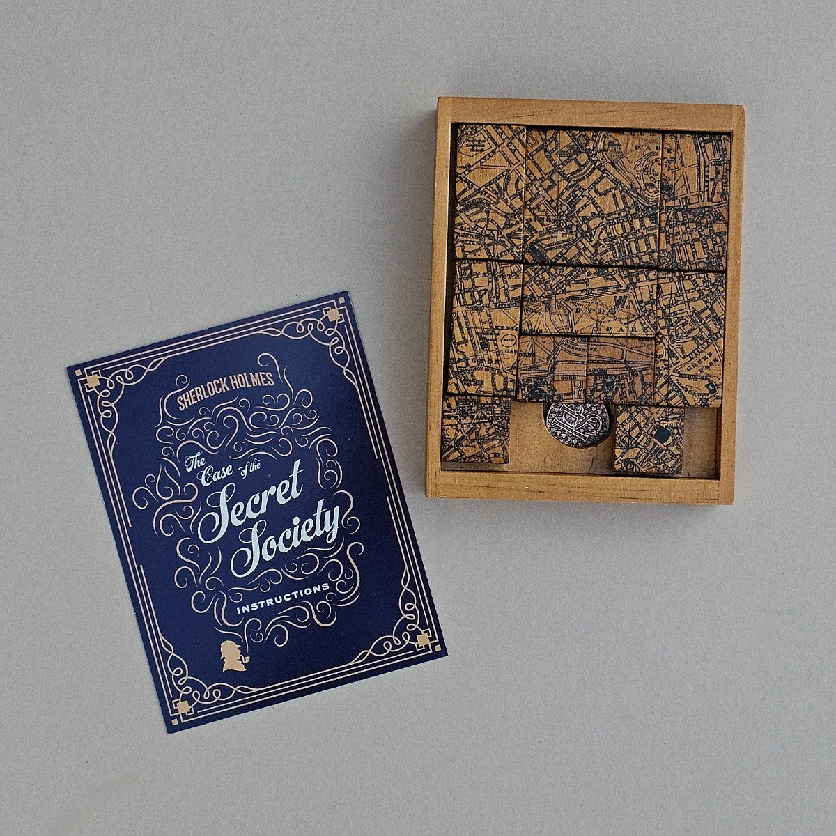The Case Of The Secret Society Sliding Blocks Puzzle