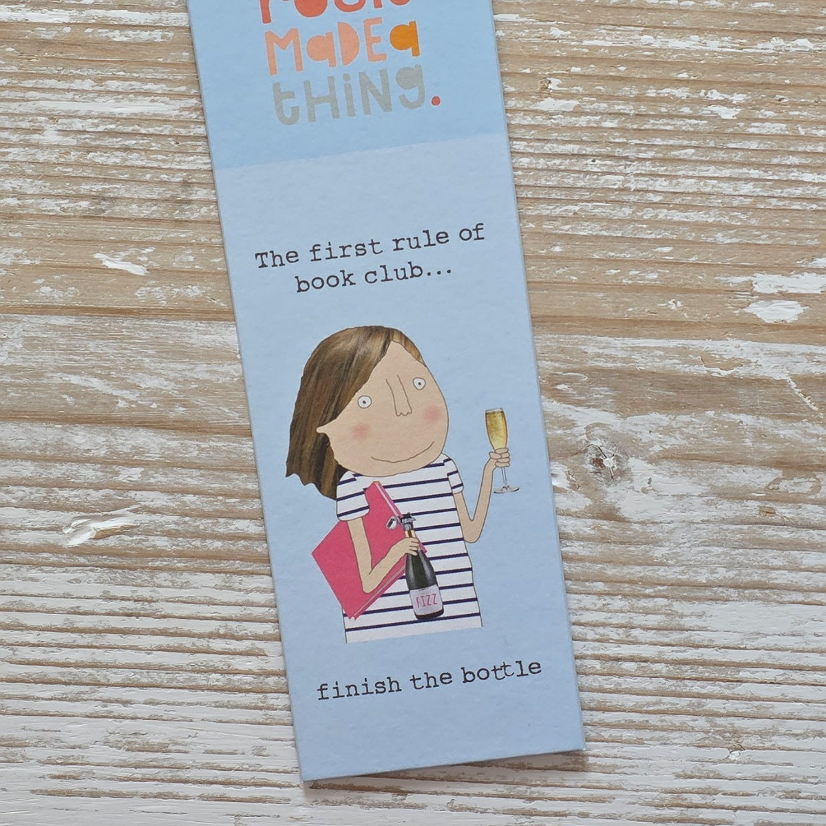 ‘The First Rule Of Book Club...' Bookmark