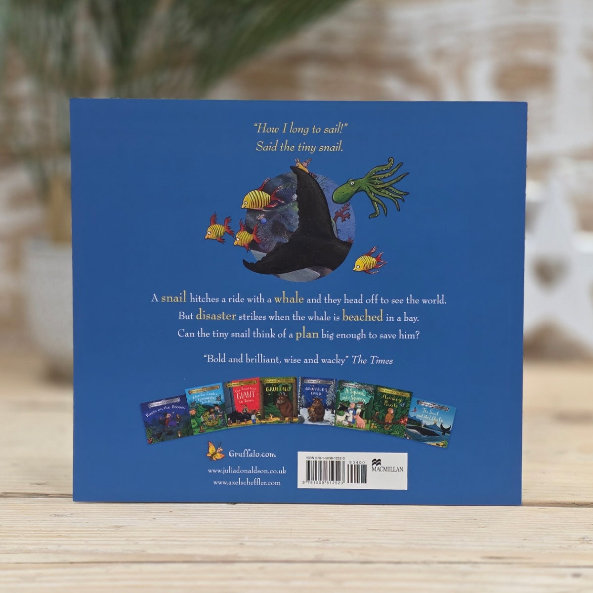 The Snail and the Whale Paperback Book