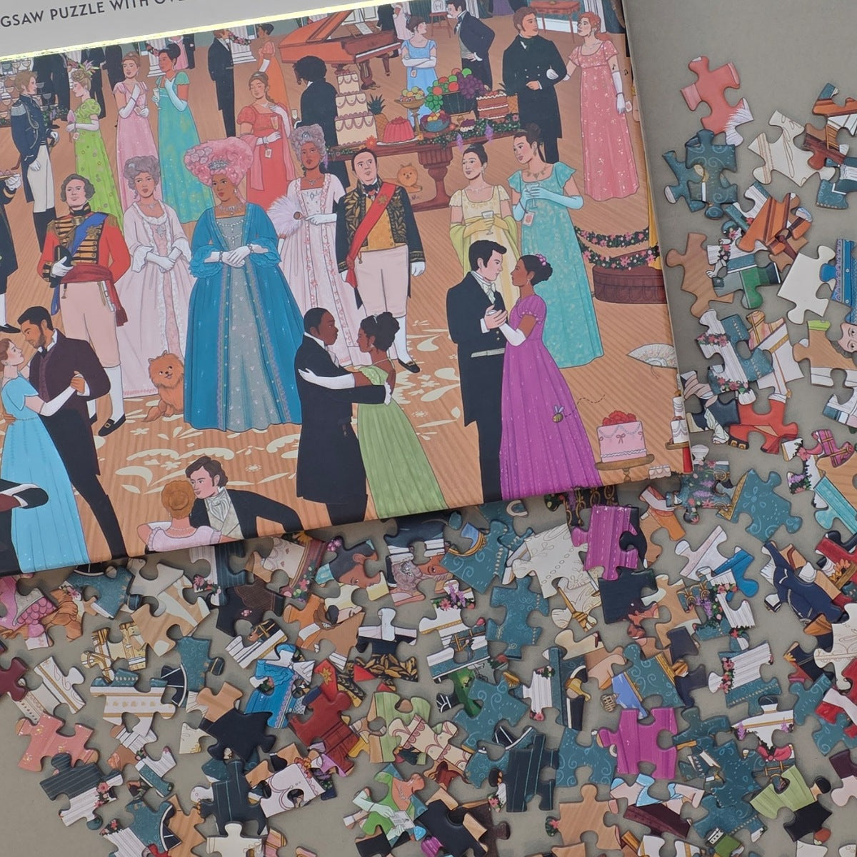 The World of Bridgerton 1000-piece Jigsaw Puzzle