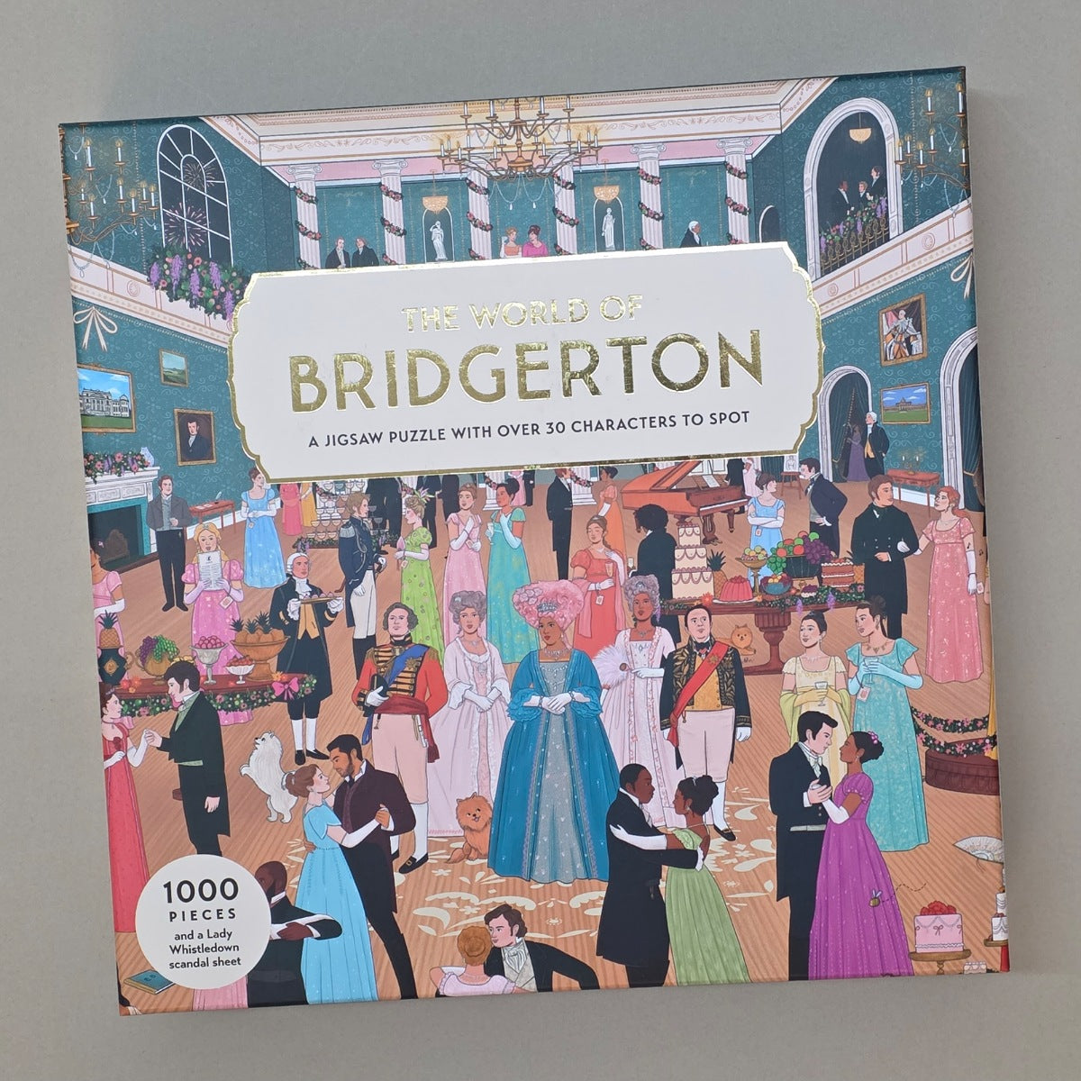 The World of Bridgerton 1000-piece Jigsaw Puzzle