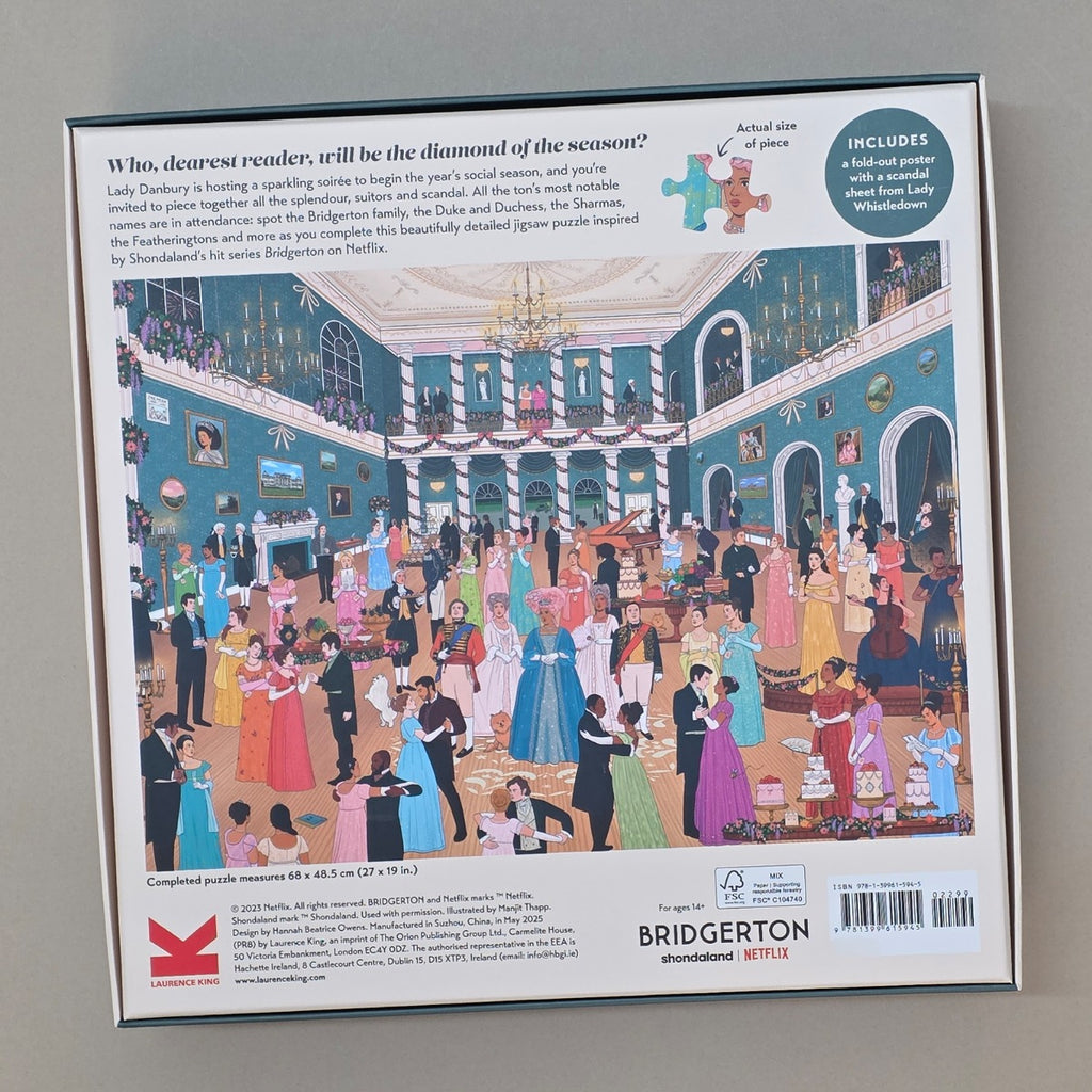 The World of Bridgerton 1000-piece Jigsaw Puzzle