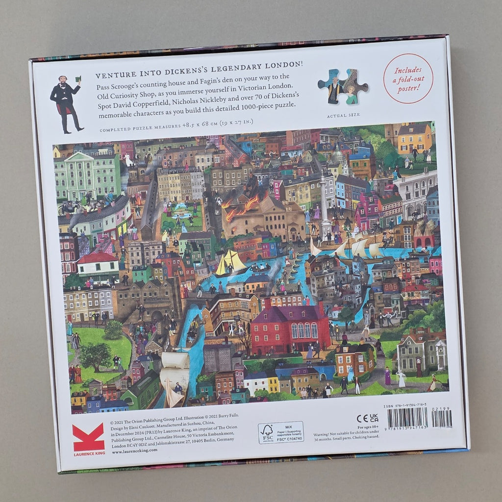The World of Charles Dickens 1000-piece Jigsaw Puzzle
