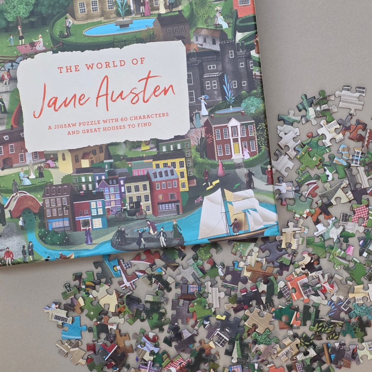 The World of Jane Austen 1000-piece Jigsaw Puzzle