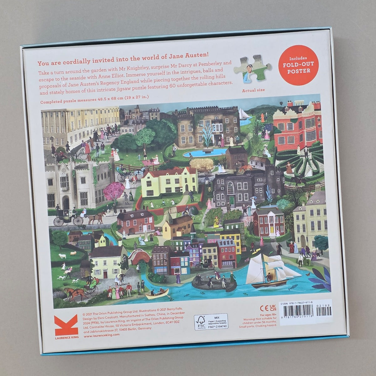 The World of Jane Austen 1000-piece Jigsaw Puzzle