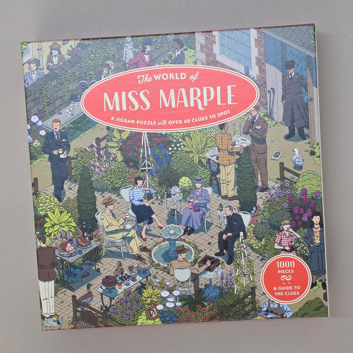 The World of Miss Marple 1000-piece Jigsaw Puzzle