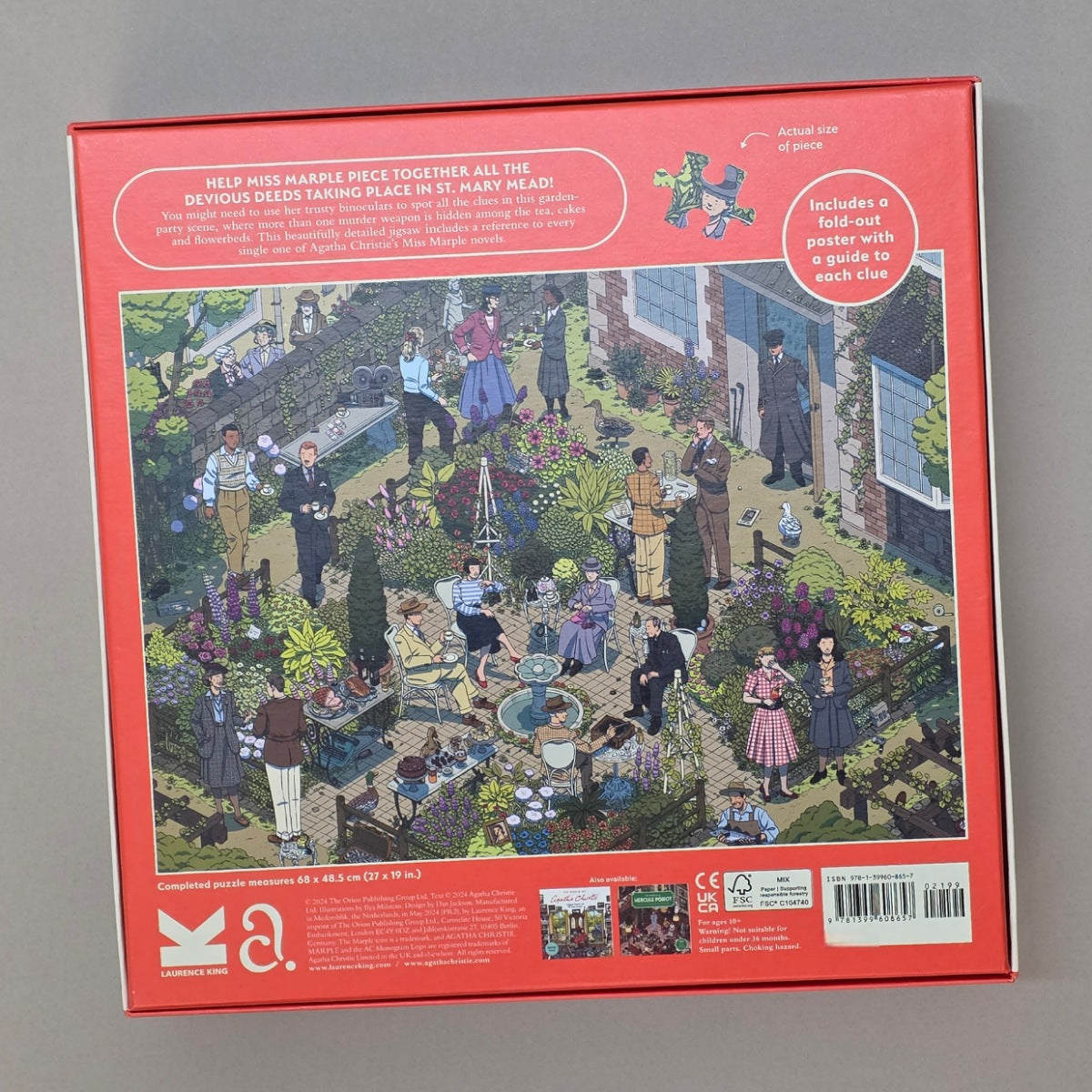 The World of Miss Marple 1000-piece Jigsaw Puzzle