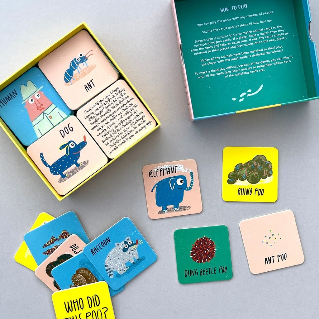 Who Did This Poo? Memory Game