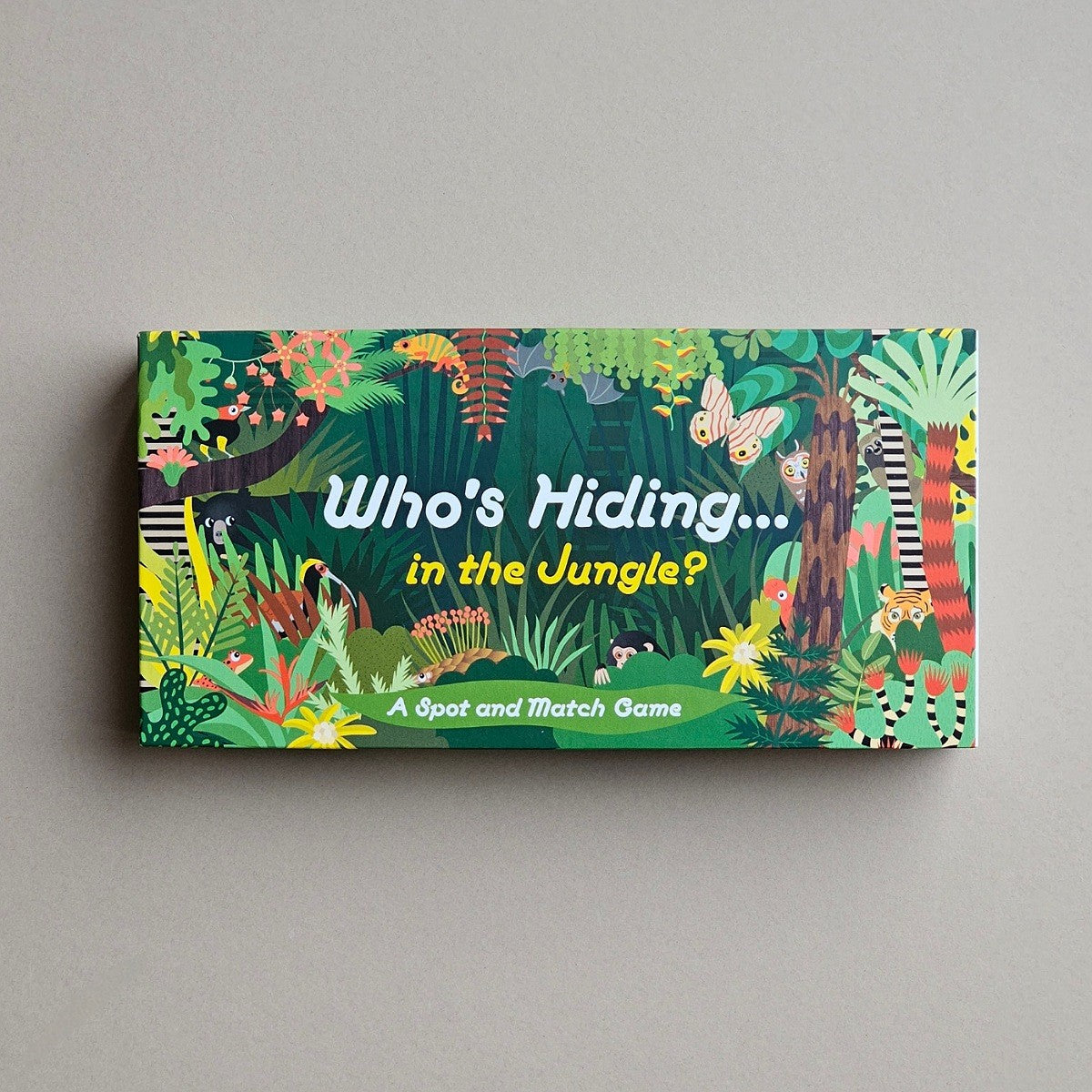 Who's Hiding In The Jungle? A Spot and Match Game