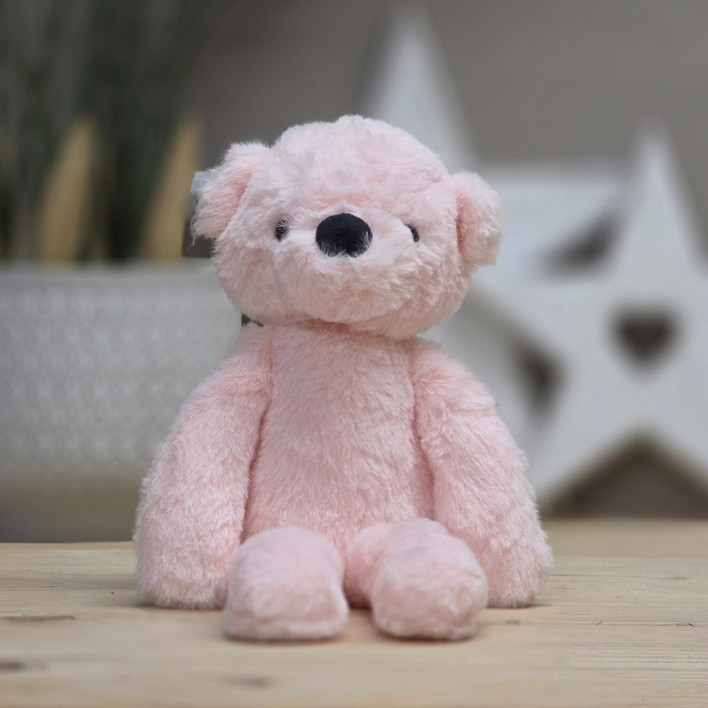 Willow The Long Leg Pink Teddy Bear Soft Toy