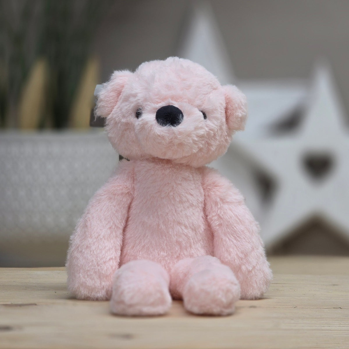 Willow The Long Leg Pink Teddy Bear Soft Toy