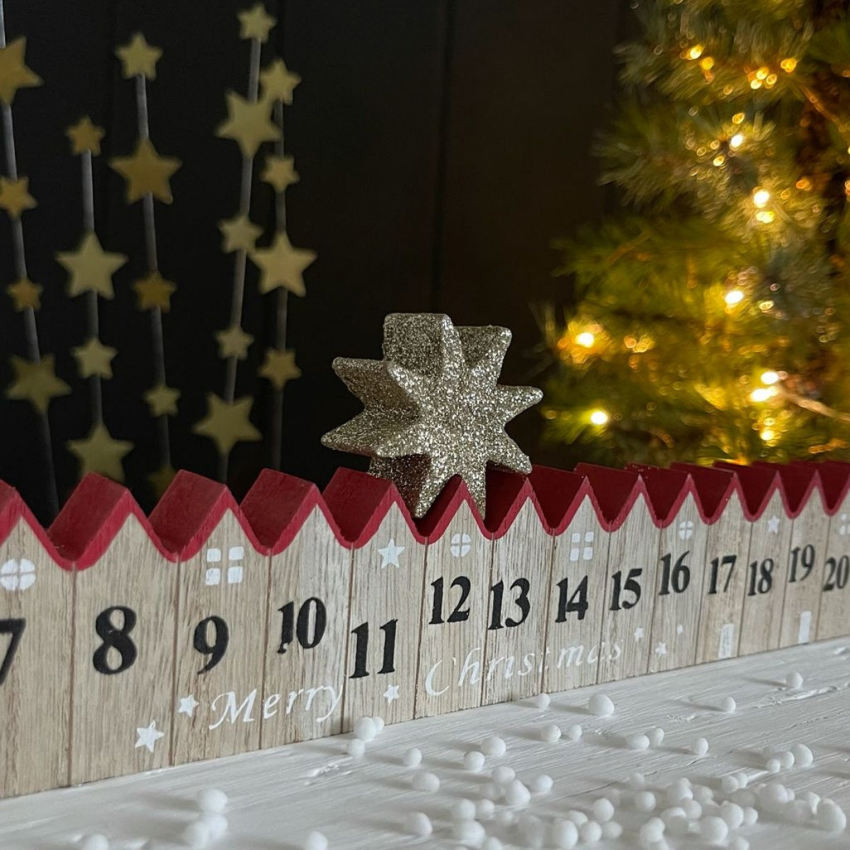 Wooden Advent Count Down