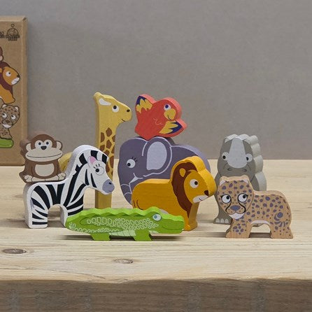 Africa Stacking Animals & Bag