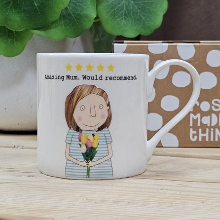 ‘Amazing Mum. Would Recommend' Mug