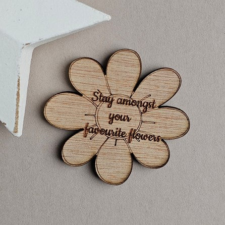 'Amongst Your Favourite Flowers' Flower Pocket Token