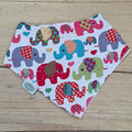 Bandana Dribble Bib - Elephants