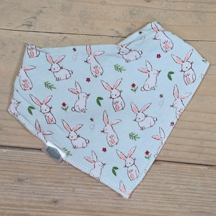 Bandana Dribble Bib - Rabbits