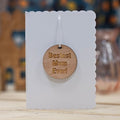 'Bestest Mum Ever!' Wooden Medal and Card