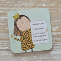‘Bucket List' Drinks Coaster