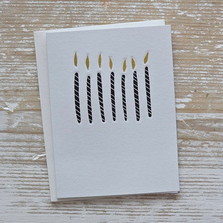 Candles Birthday Card