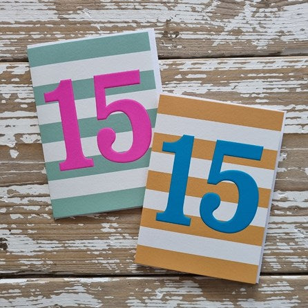 Children's 15th Birthday Card