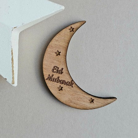 'Eid Mubarak' Moon Pocket Token