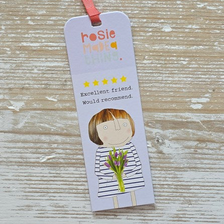‘Excellent Friend. Would Recommend' Bookmark