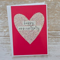 'Happy Anniversary' Heart Card