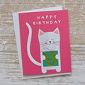'Happy Birthday' Cat Card